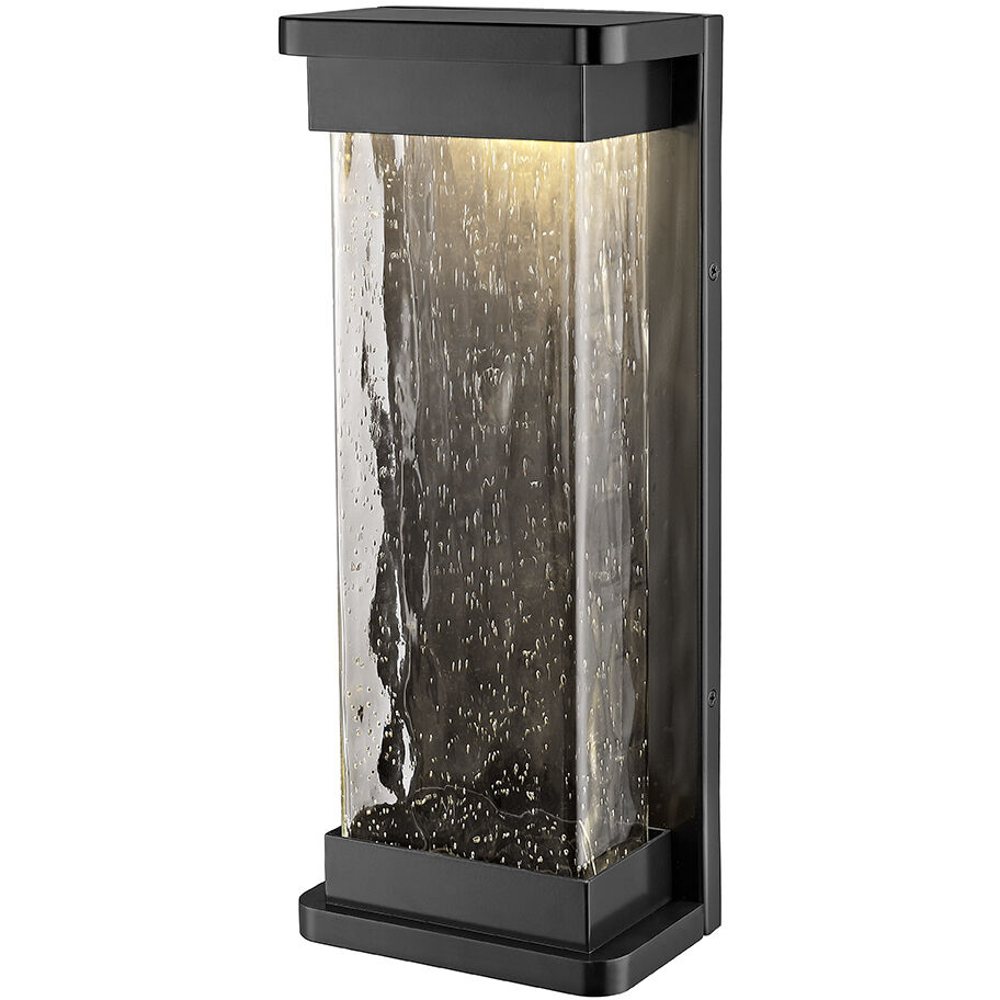Ederle LED 15.94 inch Powder Coated Black Outdoor Wall Sconce